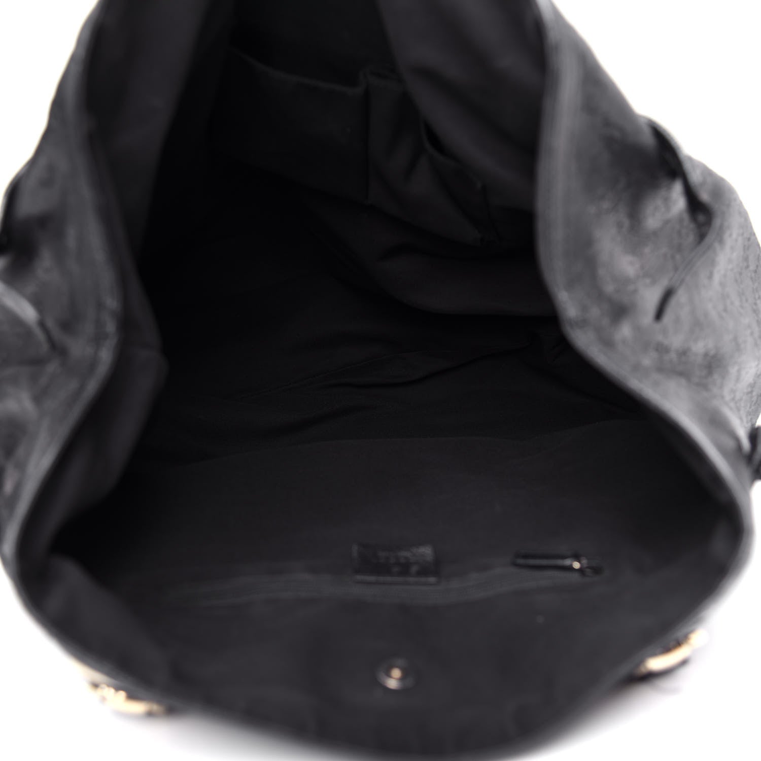 Gucci Guccissima Large Full Moon Tote Black 5 of 11