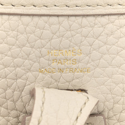 Hermes Taurillon Clemence Amazone Evelyne TPM Beton 6 of 13