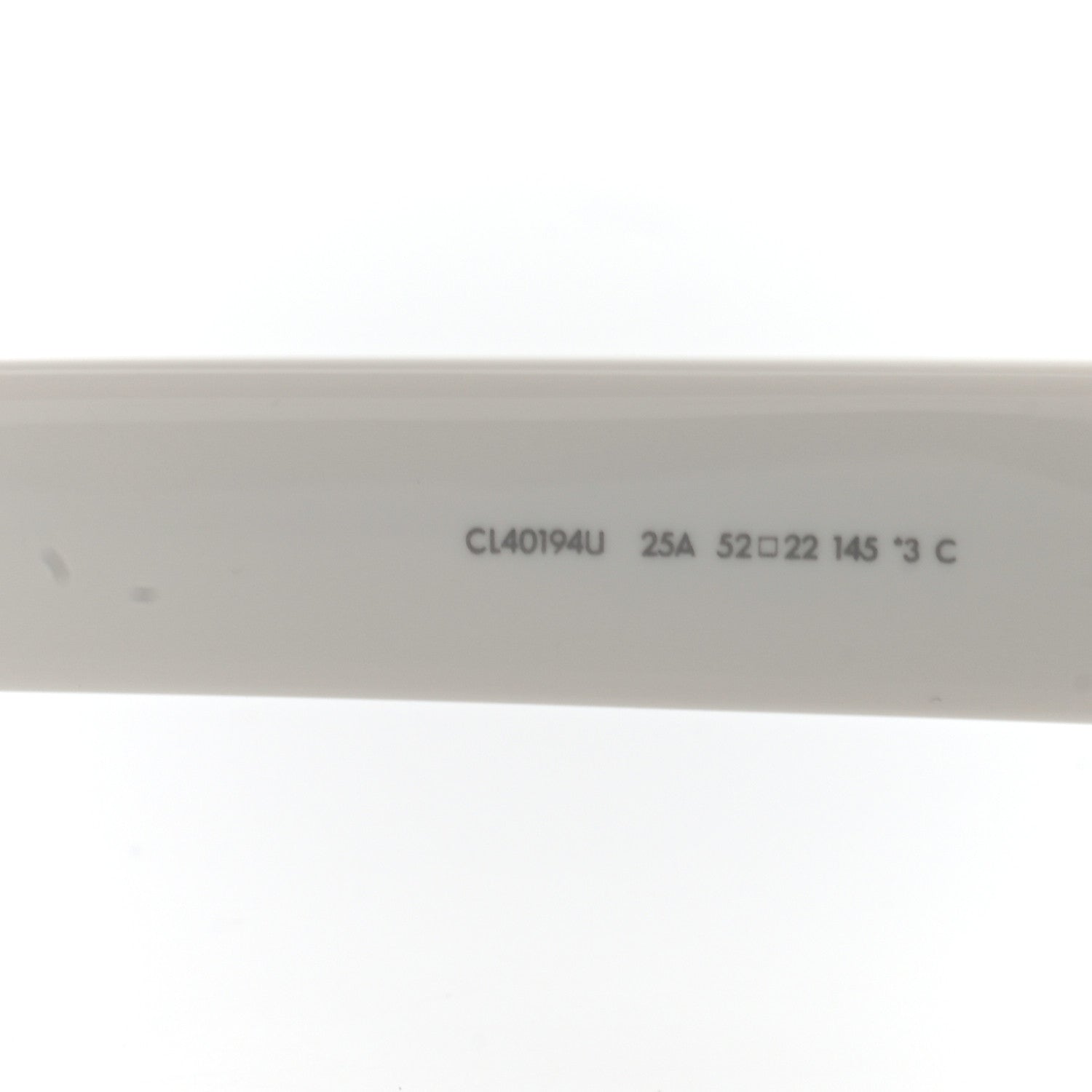 Celine Acetate Triomphe 01 Sunglasses CL 40194U White 5 of 6