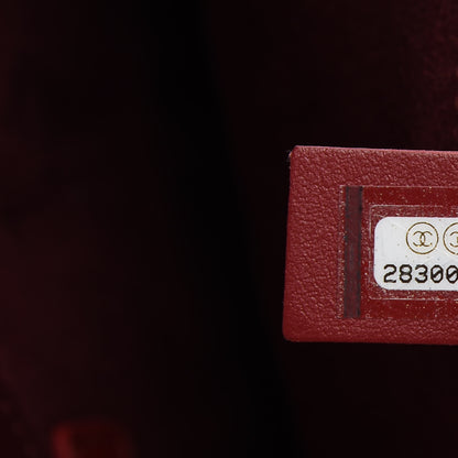 Chanel Caviar Small Studded Deauville Tote Burgundy 8 of 11