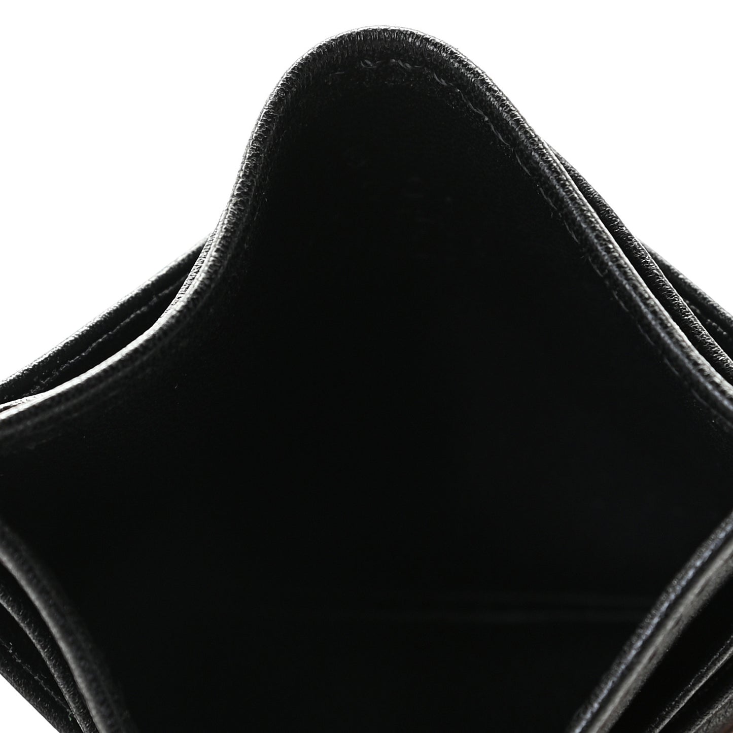 Calfskin Matelasse GG Marmont Card Holder Black