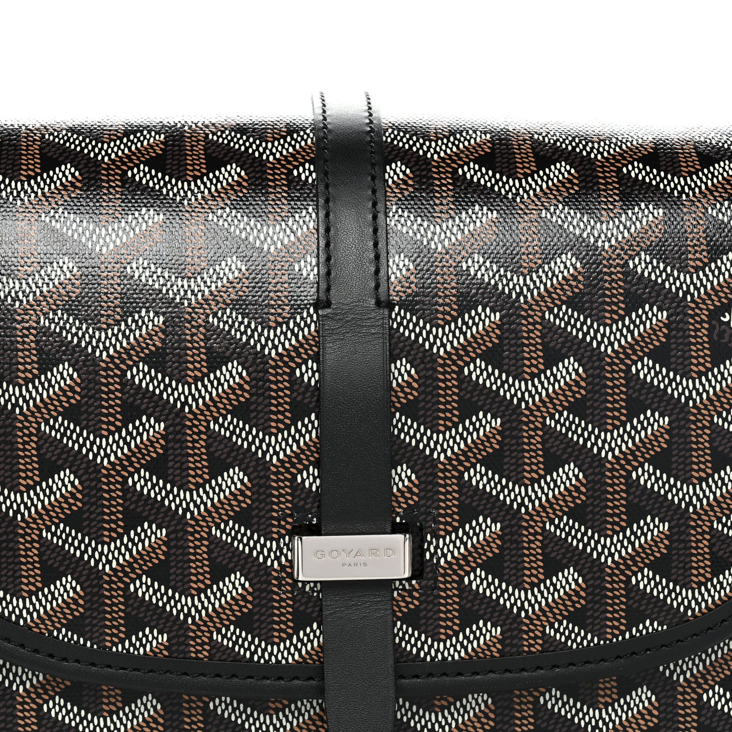 Goyardine Belvedere II PM Messenger Bag Black