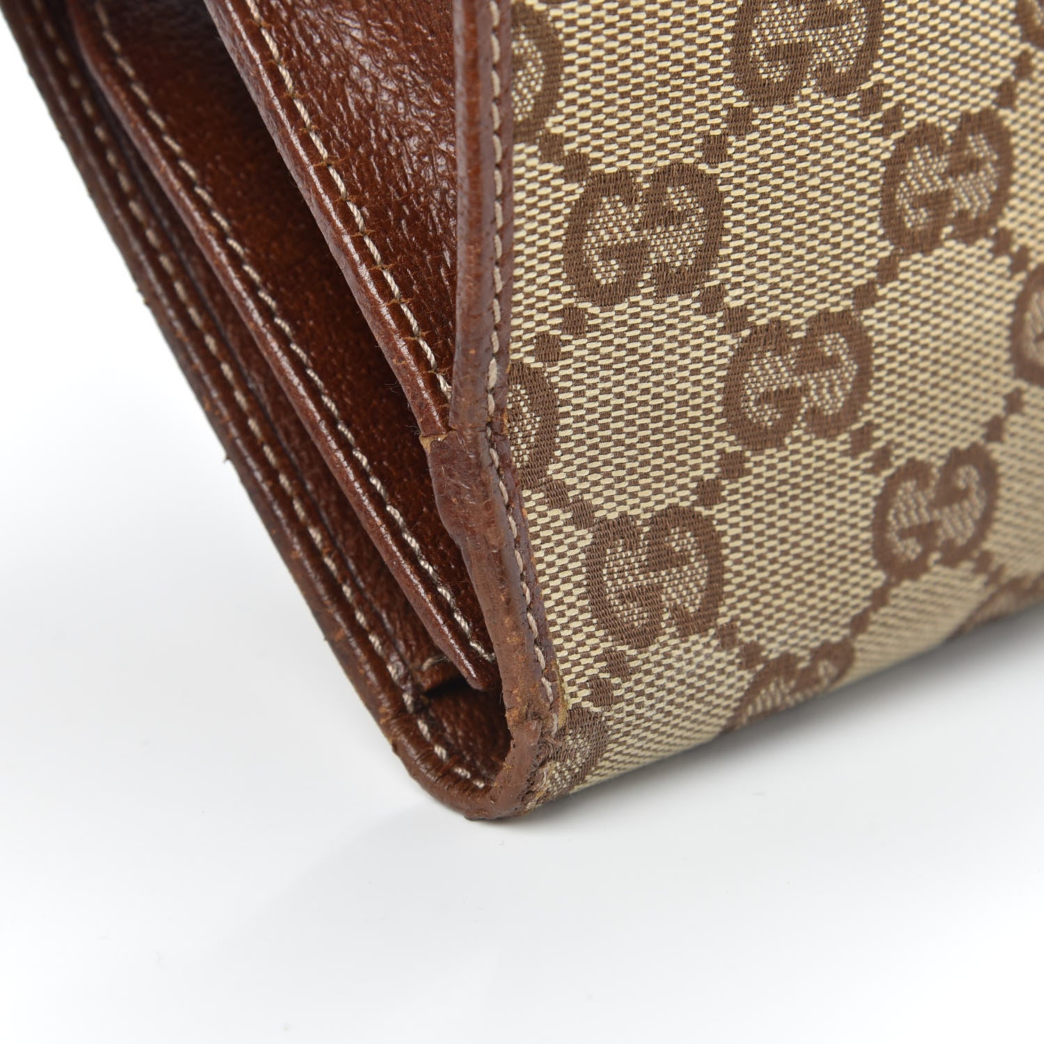 Gucci Monogram Bamboo Continental Wallet Brown 14 of 14