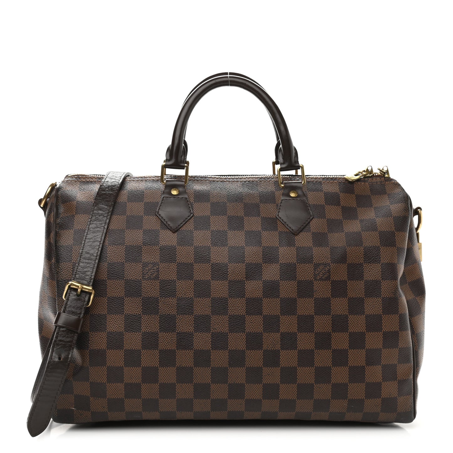 Damier Ebene Speedy Bandouliere 35