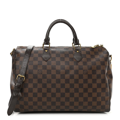 Louis Vuitton Damier Ebene Speedy Bandouliere 35 1 of 18