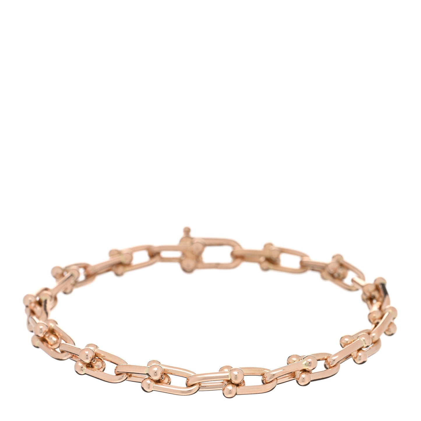18K Rose Gold Small HardWear Link Bracelet