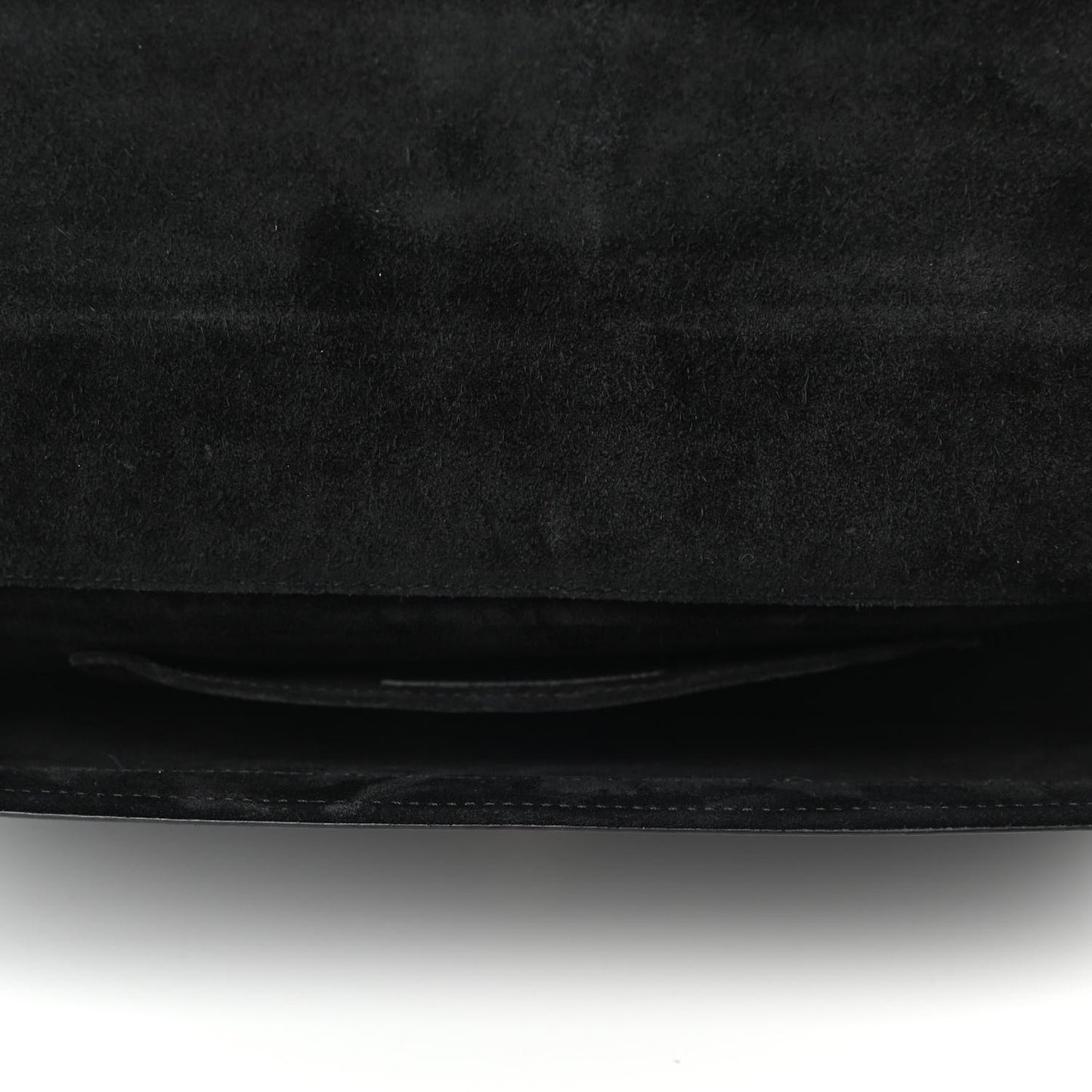 Calfskin Classic Y Ligne Clutch Black