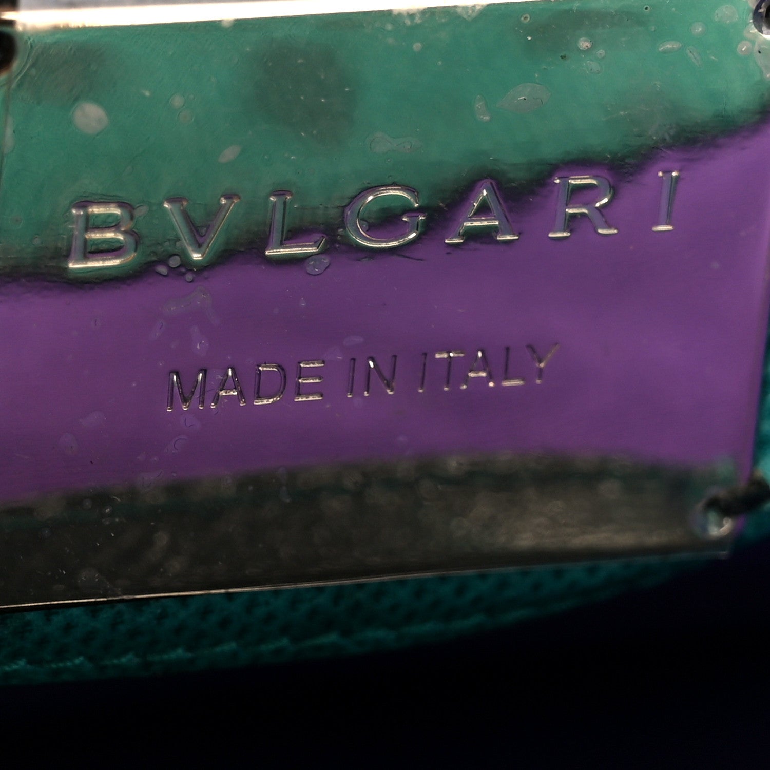 Bulgari Karung Serpenti Forever Crossbody Green 7 of 13