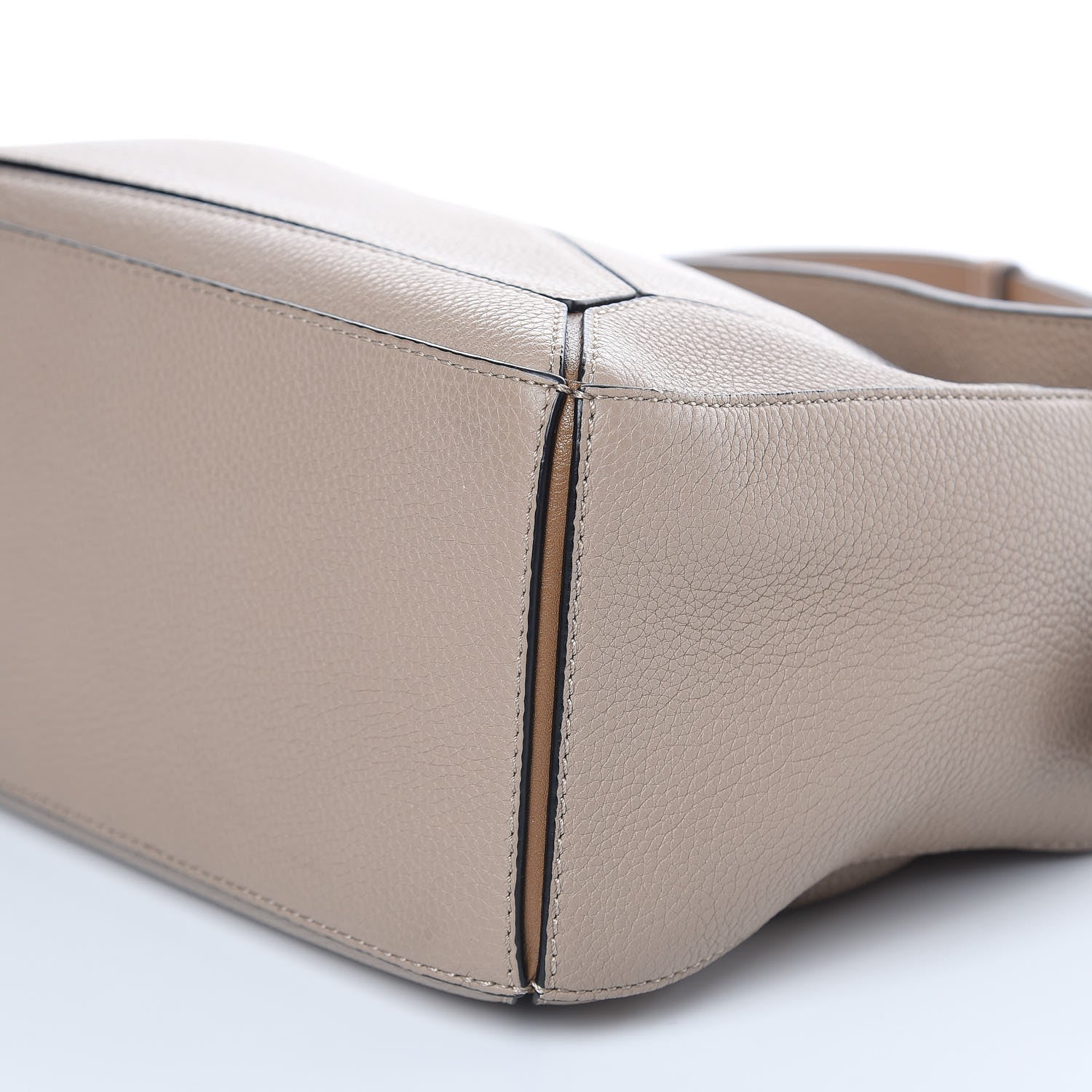 Loewe Grained Calfskin Small Puzzle Bag Sand Mink 9 of 9