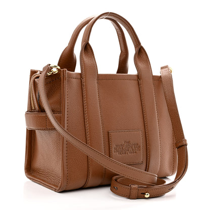 Marc Jacobs Grained Calfskin Small The Tote Bag Argan Oil 3 of 12