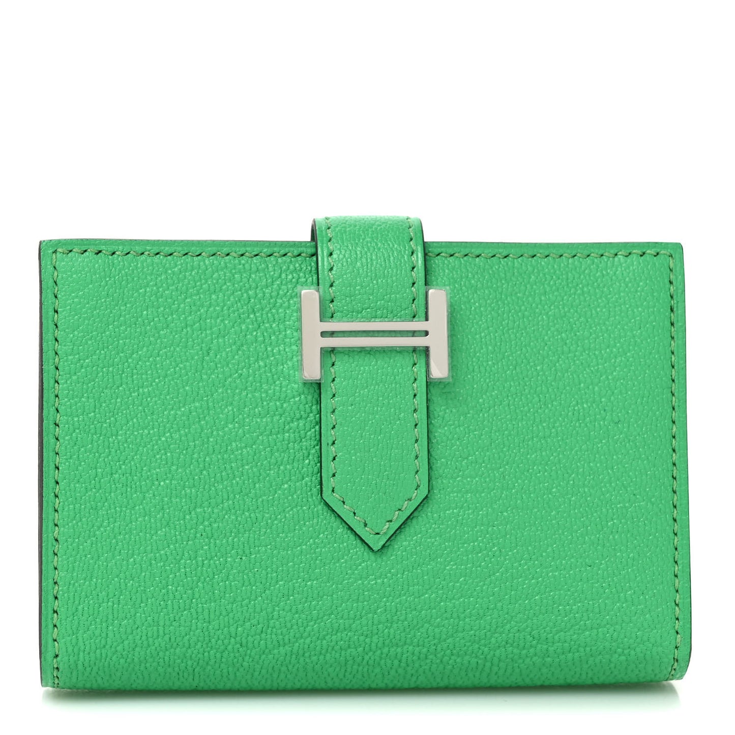 Chevre Mysore Bearn Card Holder Wallet Vert Comics