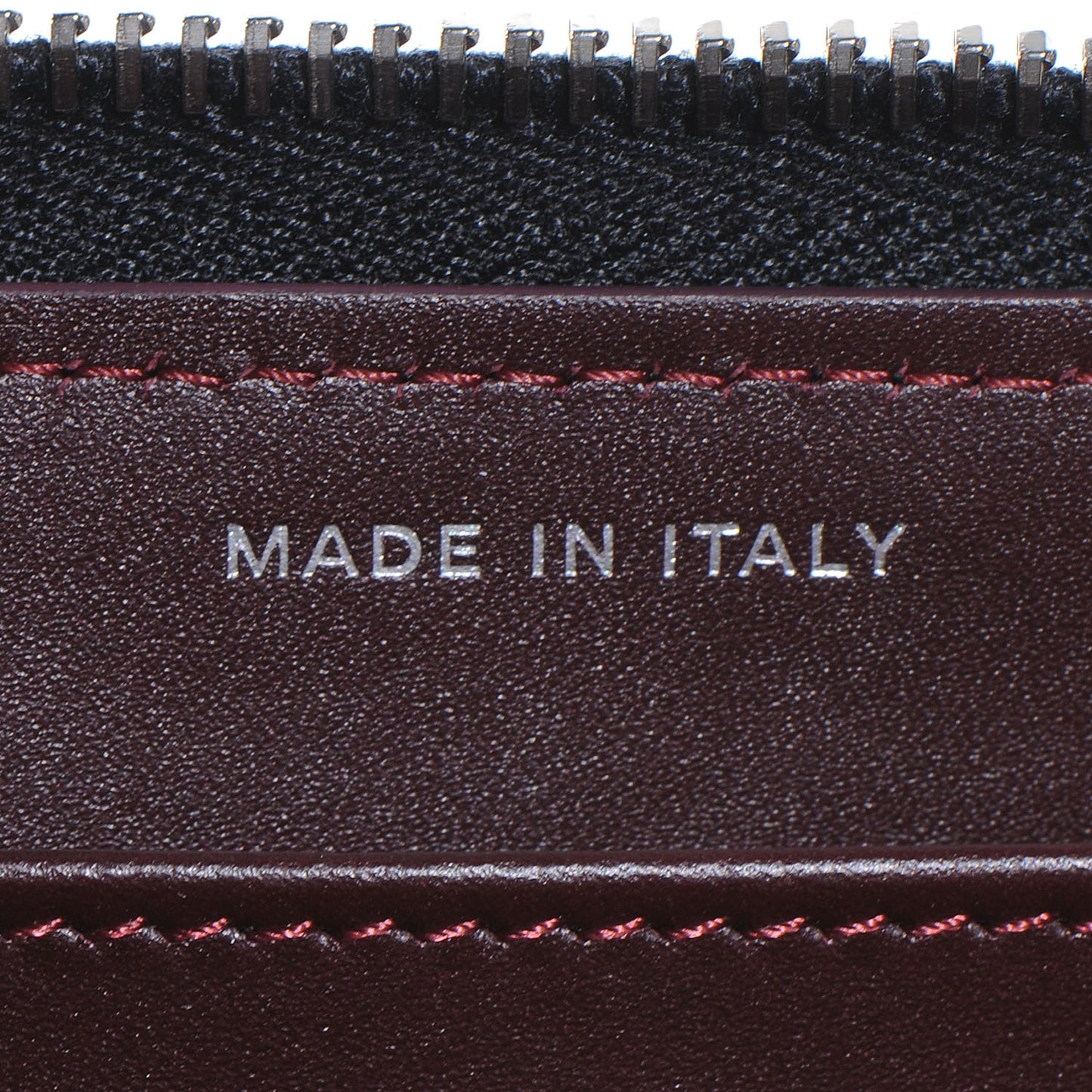 Caviar Quilted Zip Around Wallet Black