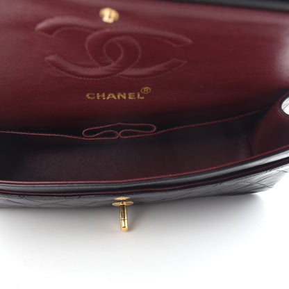 Chanel Lambskin Quilted Medium Double Flap Black 5 of 11