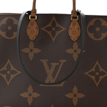 Louis Vuitton Reverse Monogram Giant Onthego GM 7 of 9