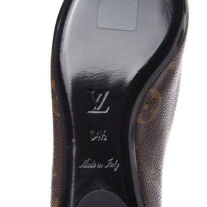 Louis Vuitton Patent Monogram Fetish Ballerina Flats 34.5 7 of 9