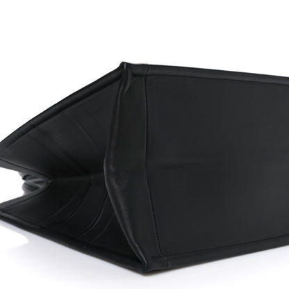Christian Dior Calfskin Embossed Medium Book Tote Black 9 of 10