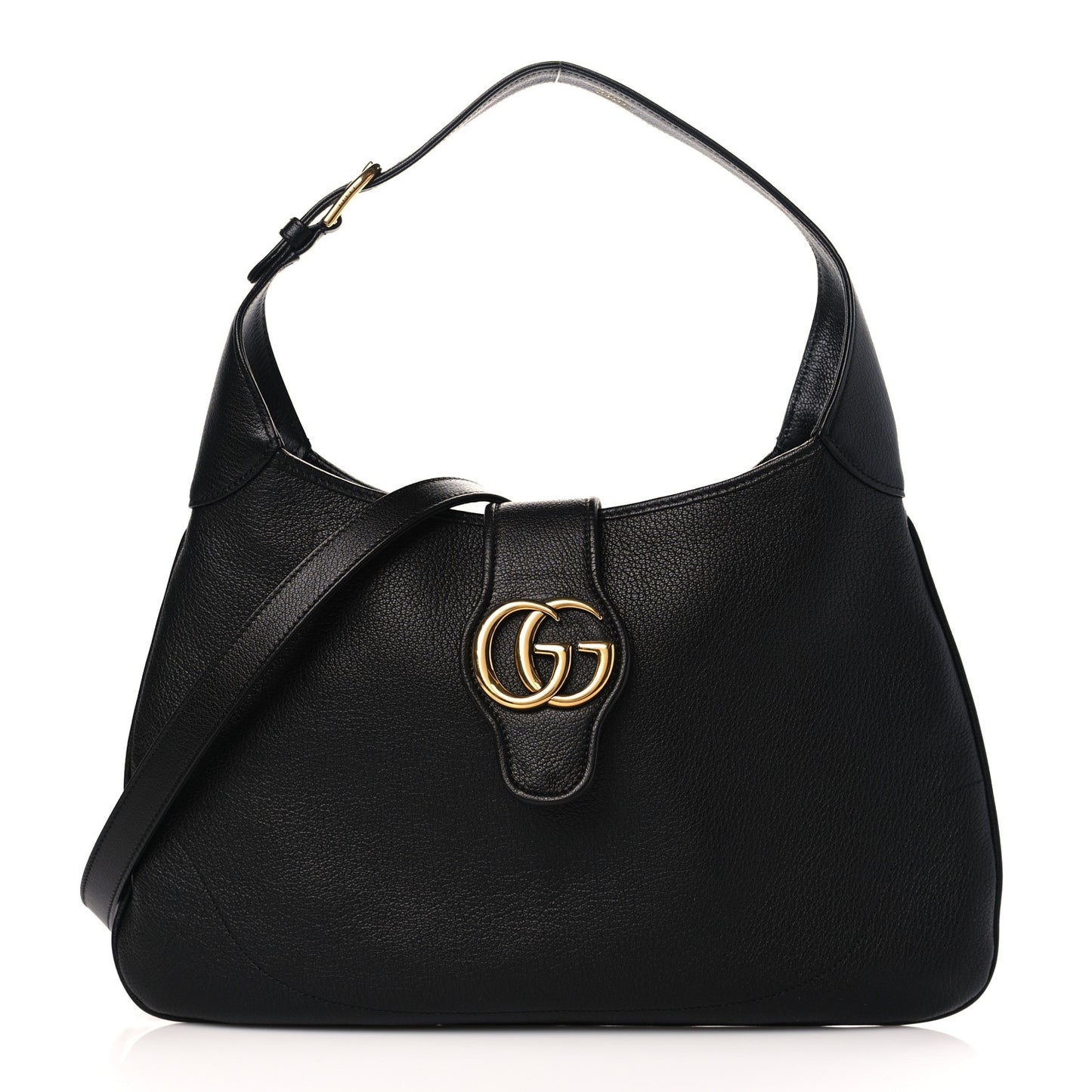 Goatskin Medium Aphrodite Shoulder Bag Black