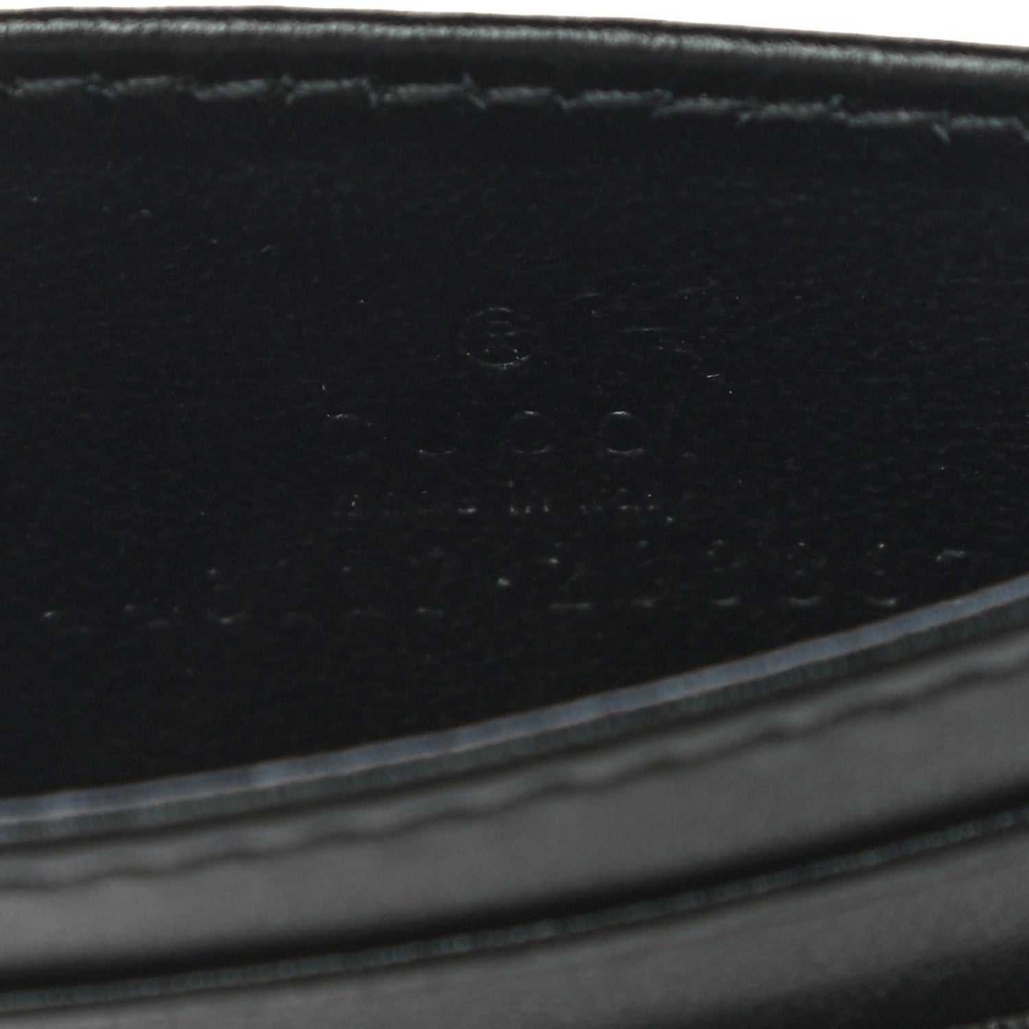 Gucci Calfskin Matelasse GG Marmont Card Holder Black 6 of 10
