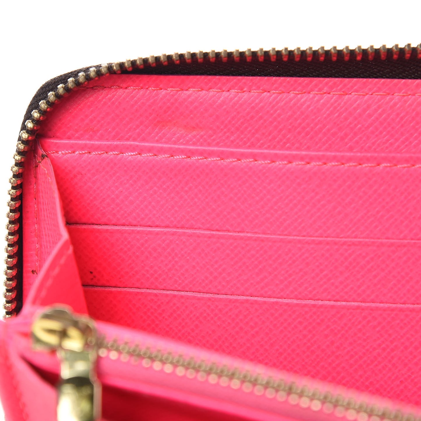 Monogram Graffiti Zippy Wallet Fuchsia