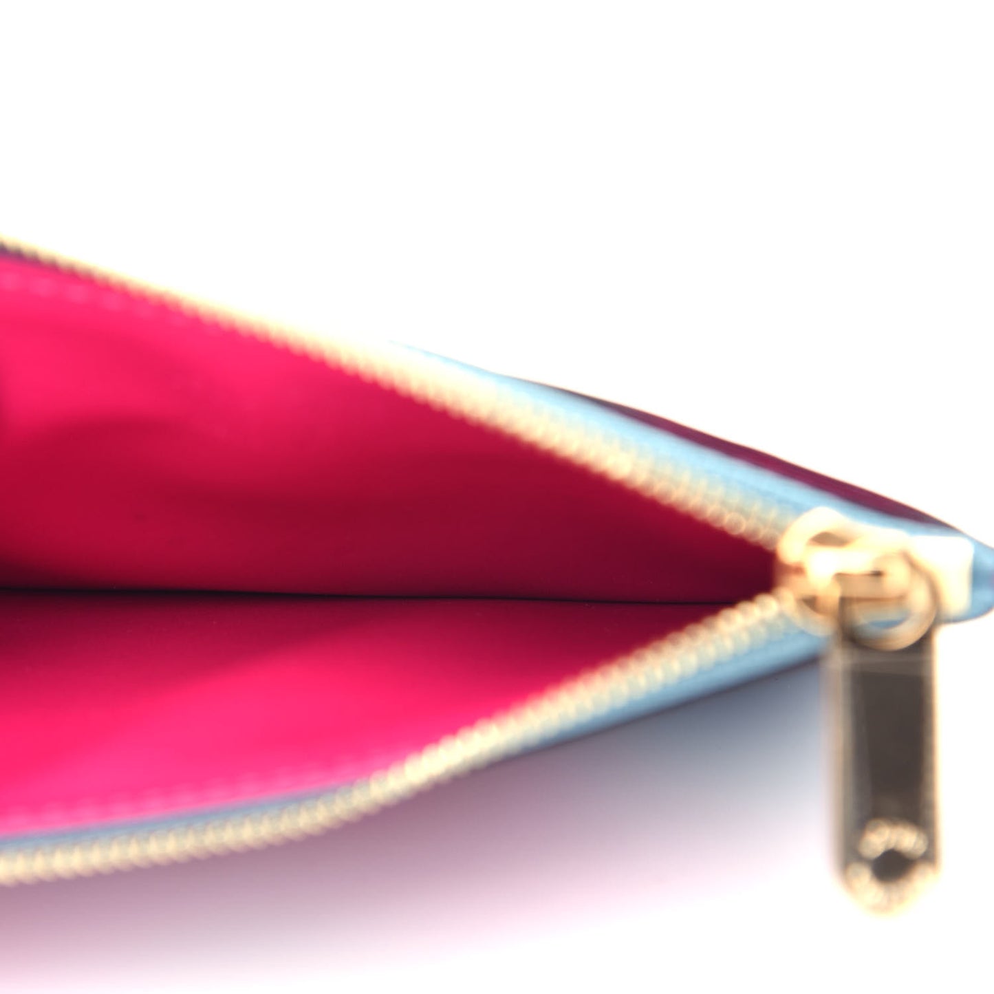 Metallic Vernis Degrade Key Pouch Blue Pink