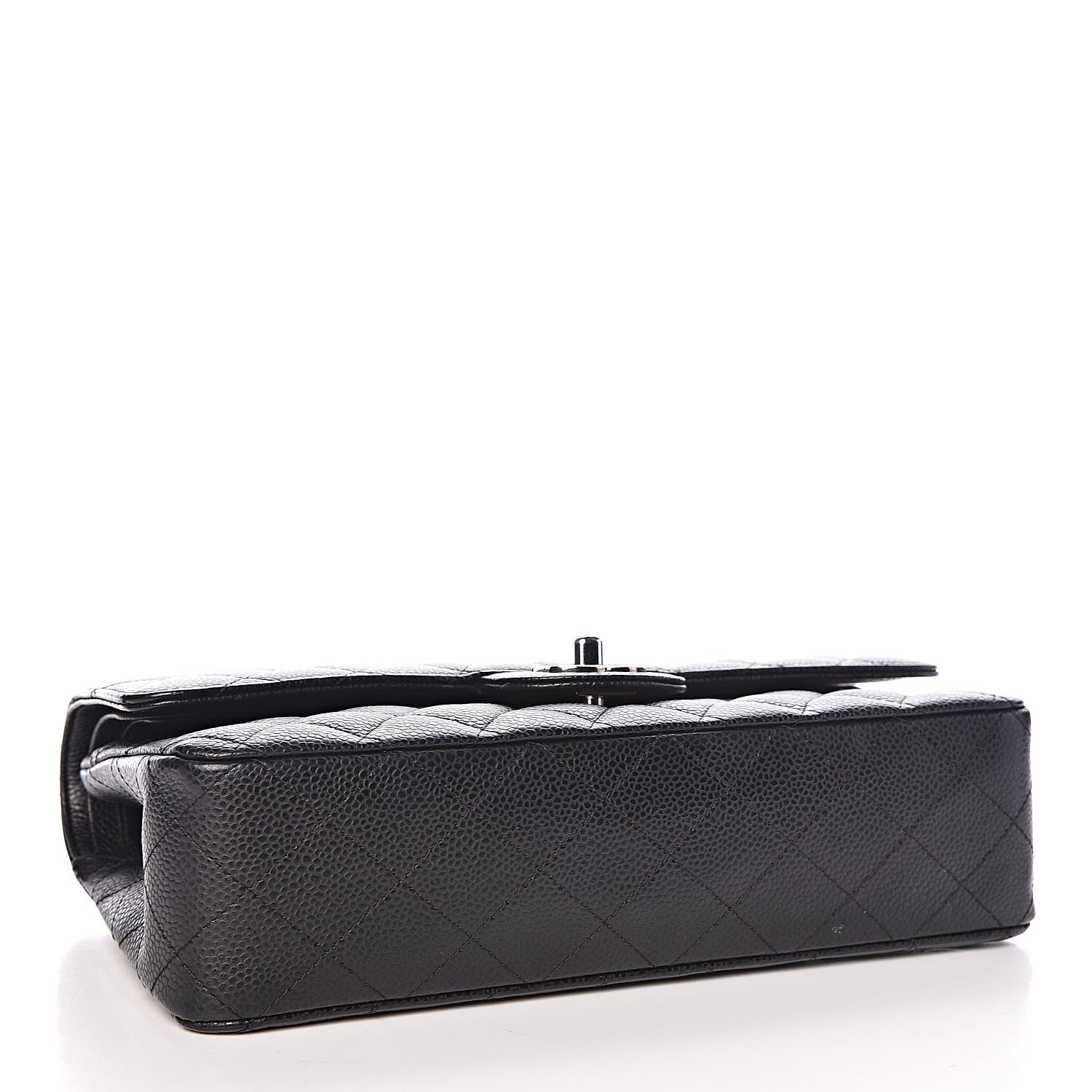 Chanel Caviar Quilted Medium Double Flap Bijoux Chain Black 4 of 9