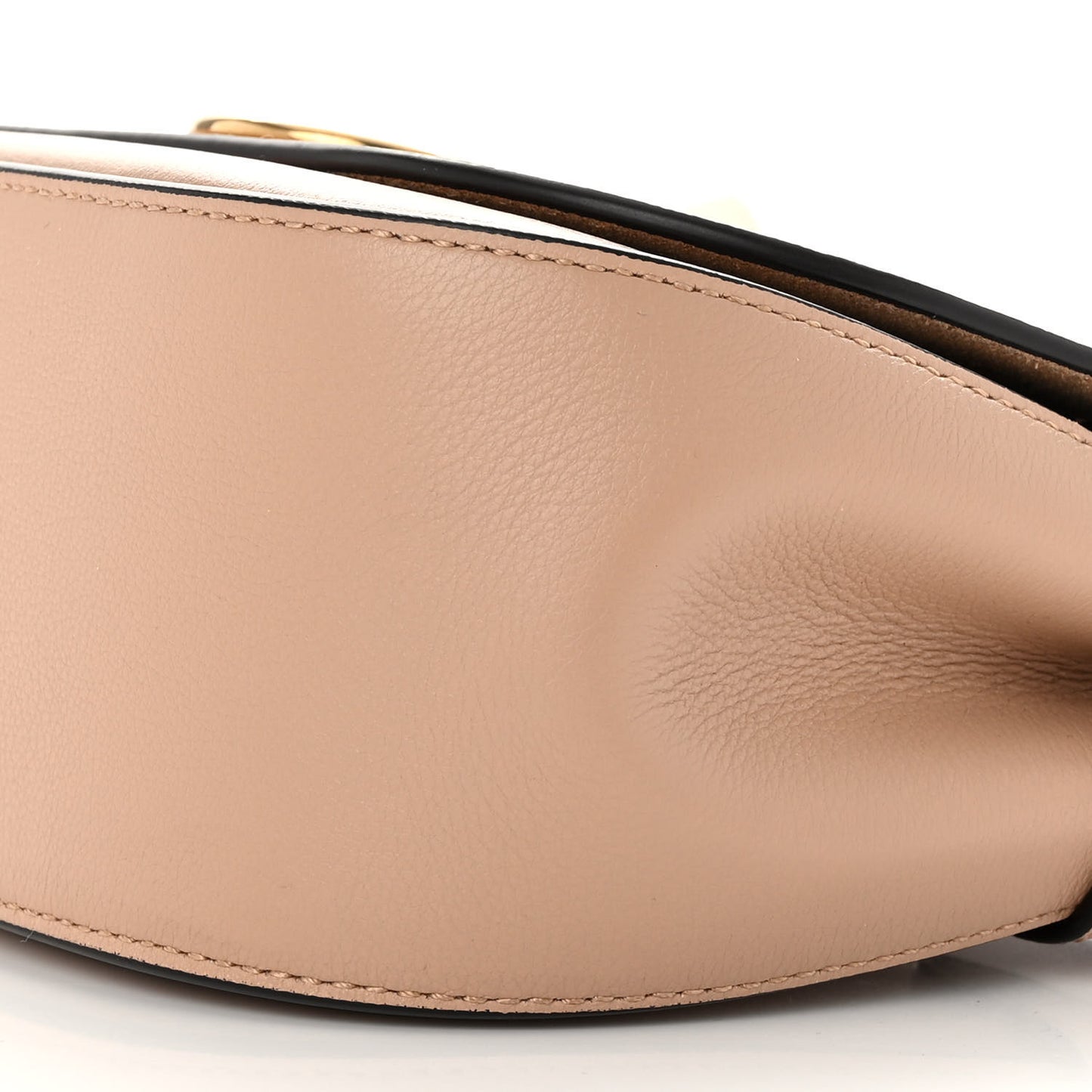 Silky Calfskin Small Amberley Satchel Maple