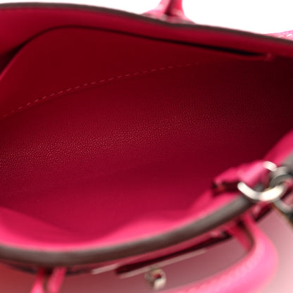 Hermes Epsom Micro Birkin 15 Rose Tyrien 5 of 9