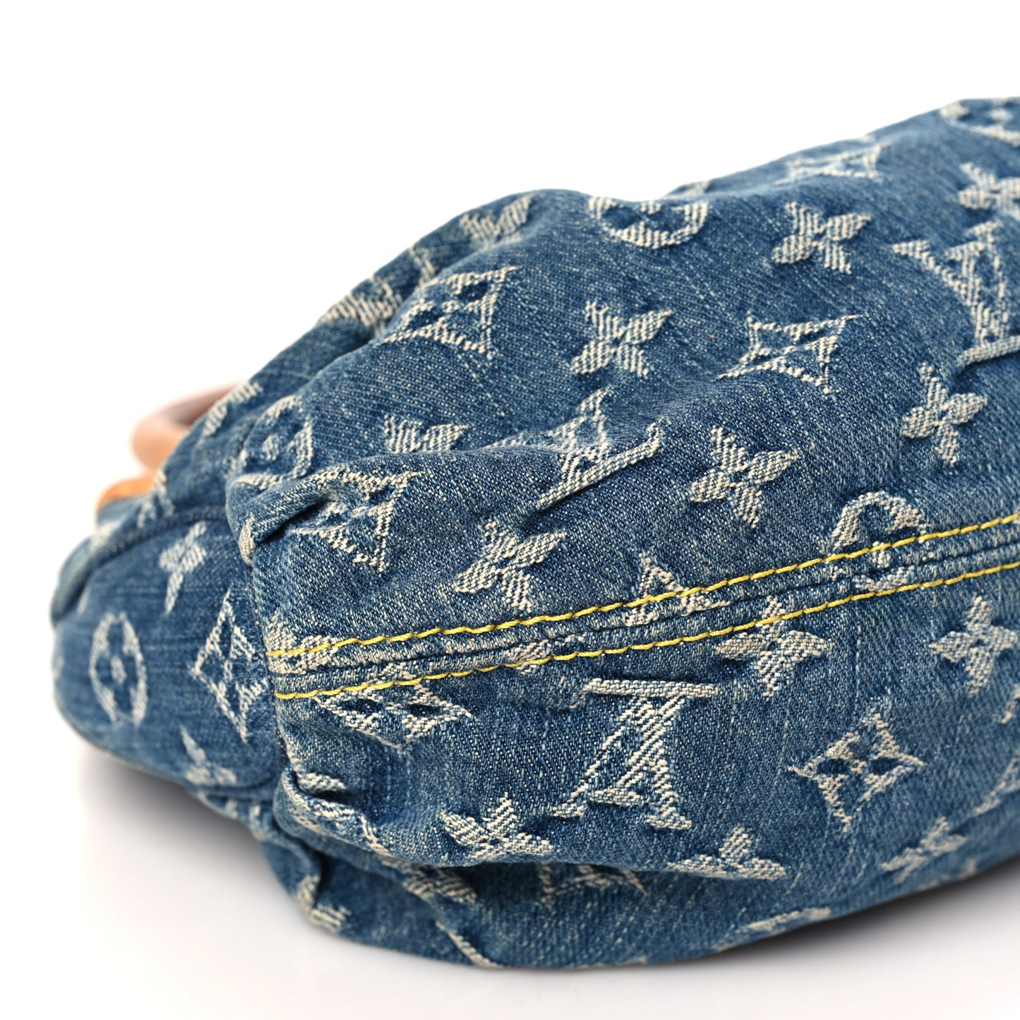 Monogram Denim Pleaty Blue