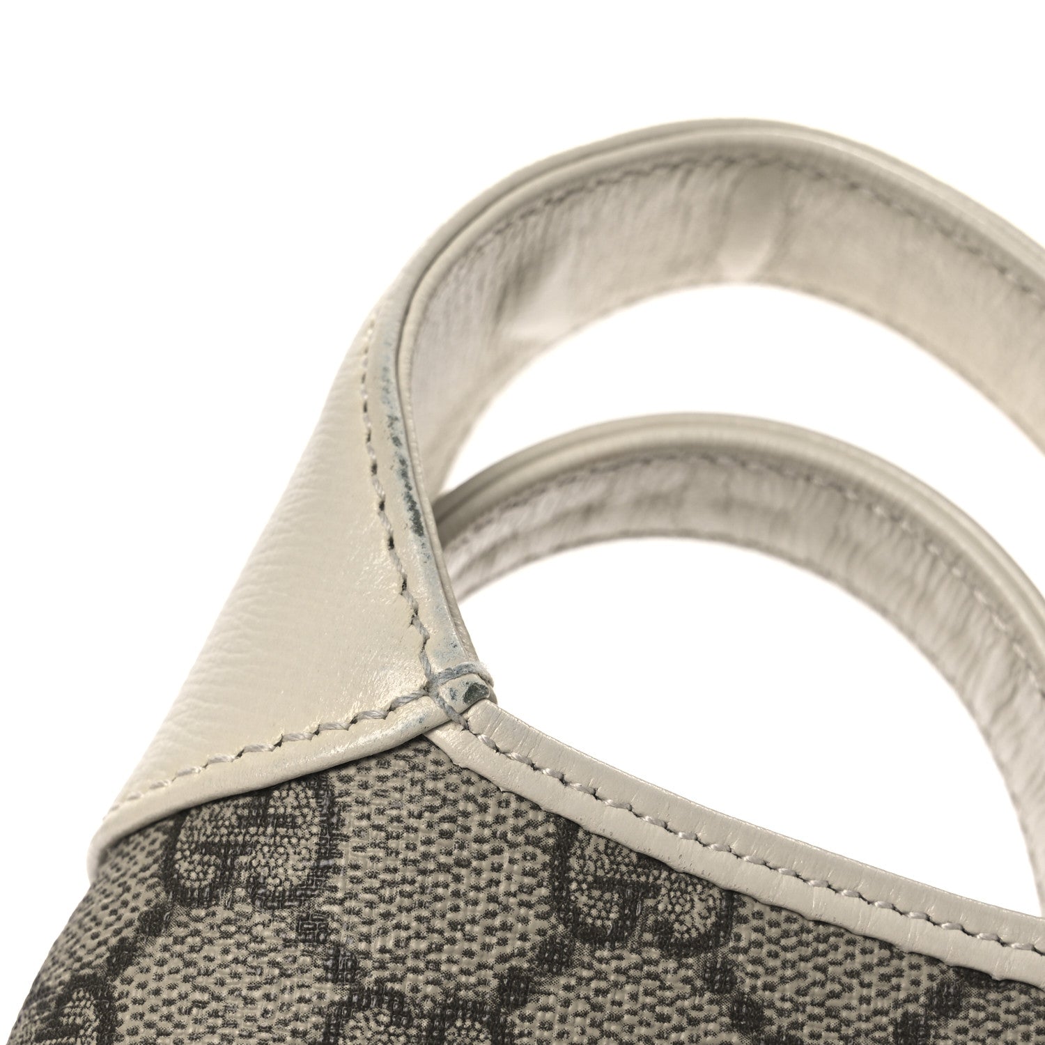 Gucci GG Supreme Monogram Azalea Calfskin Web Small Jackie 1961 Hobo Beige Ebony Mystic White 12 of 14