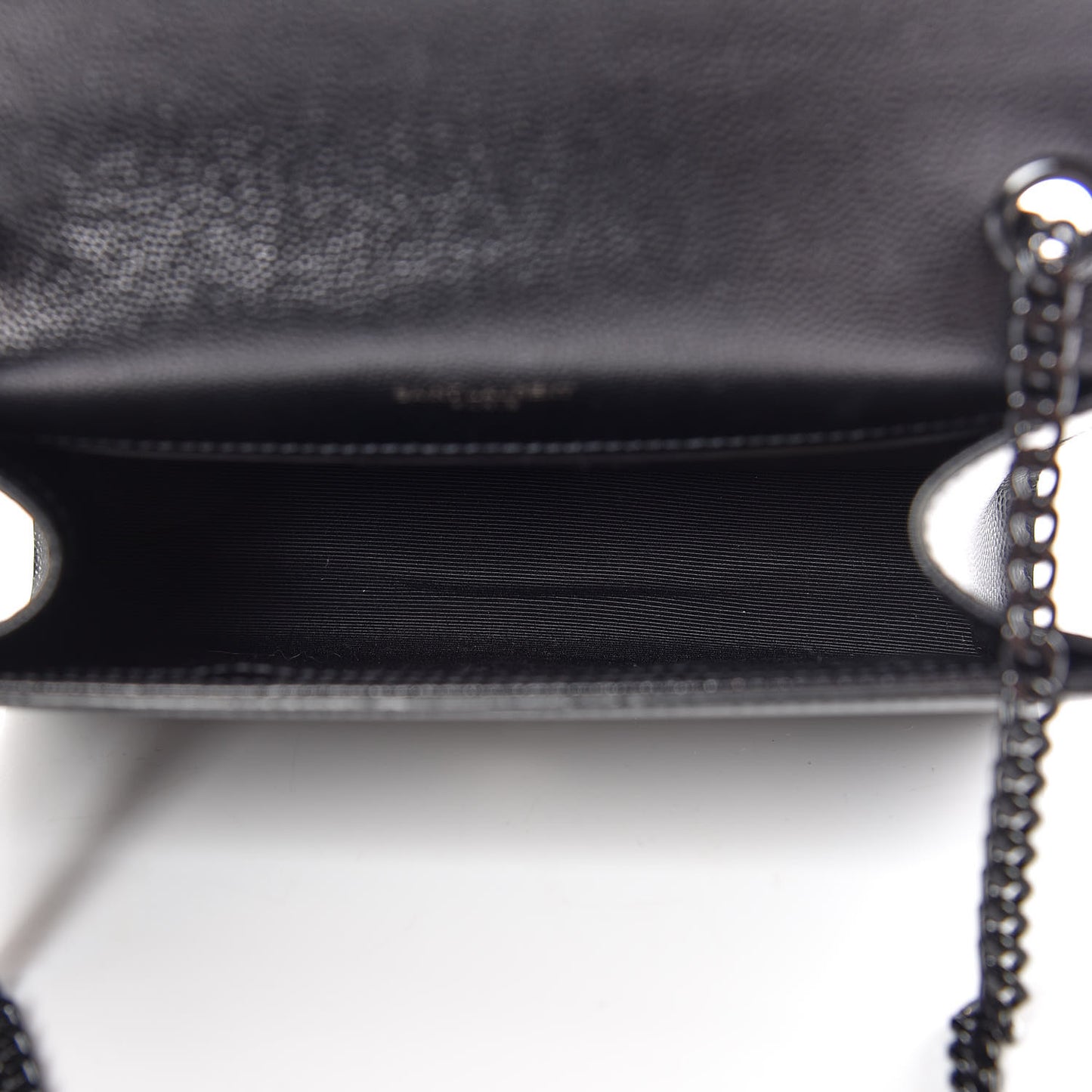 Grain De Poudre Small Monogram Kate Satchel Black