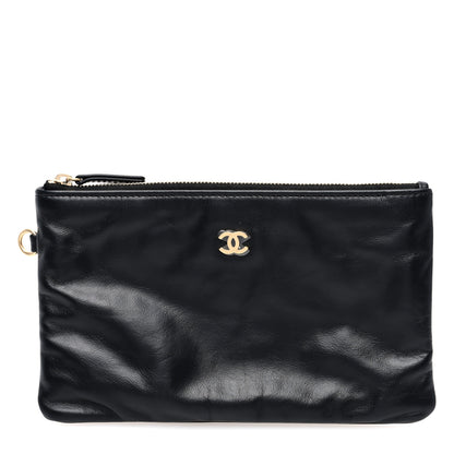 Chanel Shiny Calfskin Chanel 22 Removable Pouch Black 1 of 6