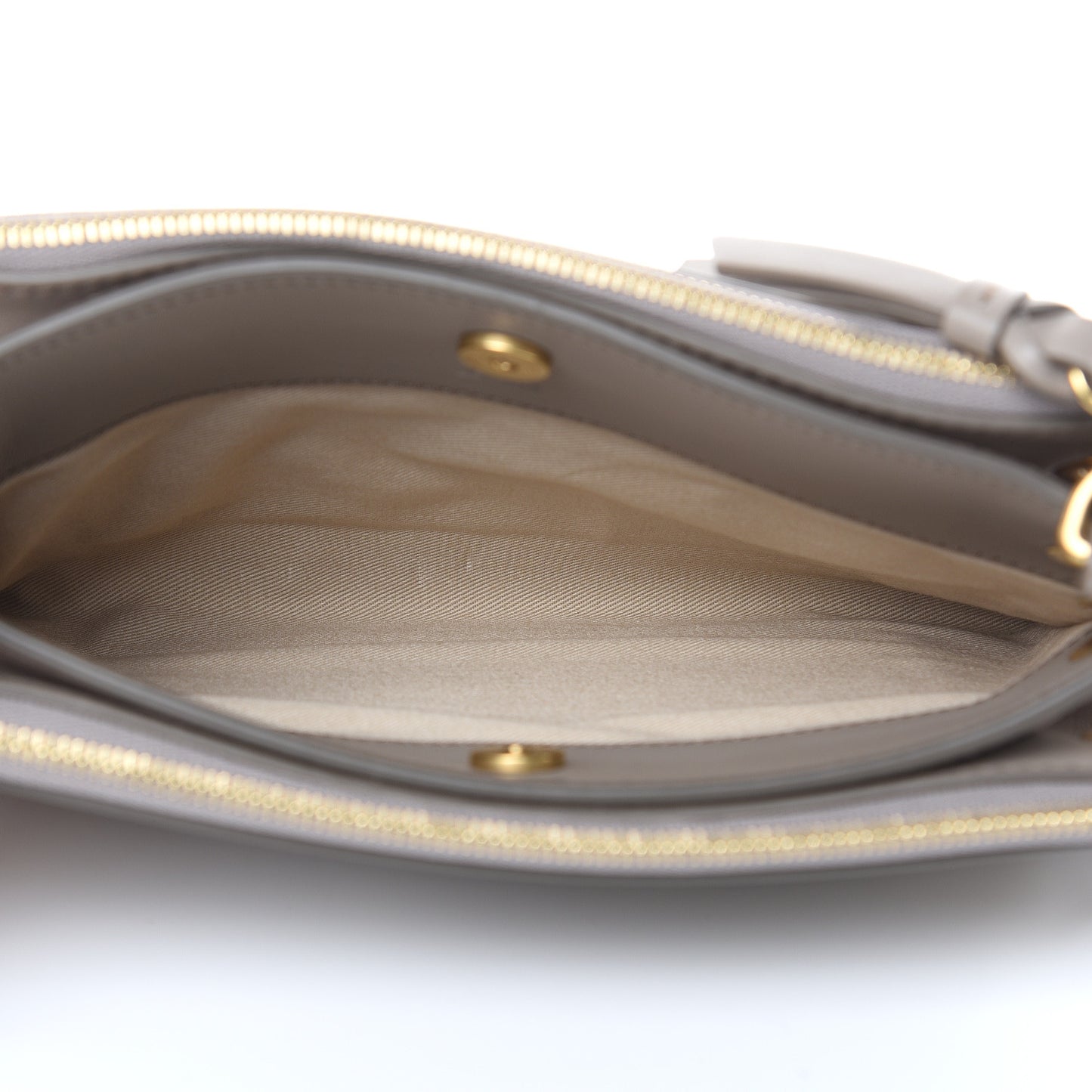 Calfskin Suede Mini Roy Bag Motty Grey