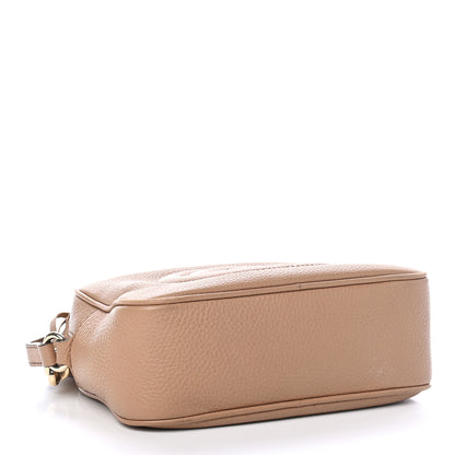 Gucci Pebbled Calfskin Small Soho Disco Bag Camelia 4 of 9