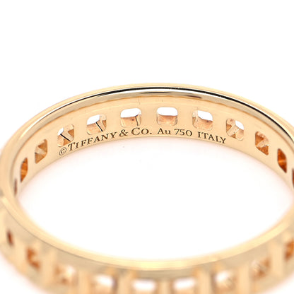 Tiffany 18K Yellow Gold T True Narrow Ring 52 6 4 of 4