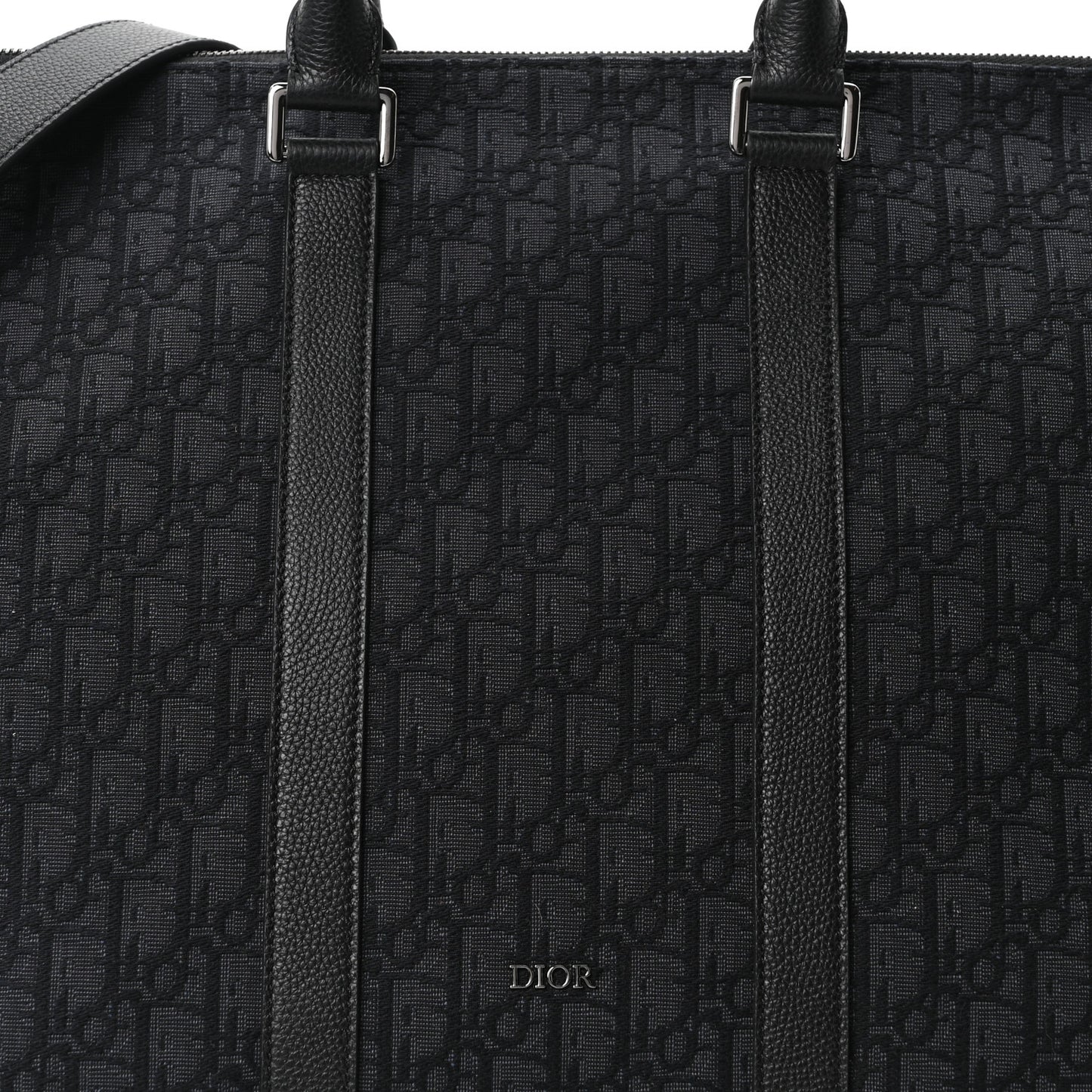 Maxi Oblique Jacquard Weekender 40 Black