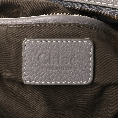 Chloe Calfskin Large Marcie Satchel Cashmere Grey 5 of 7