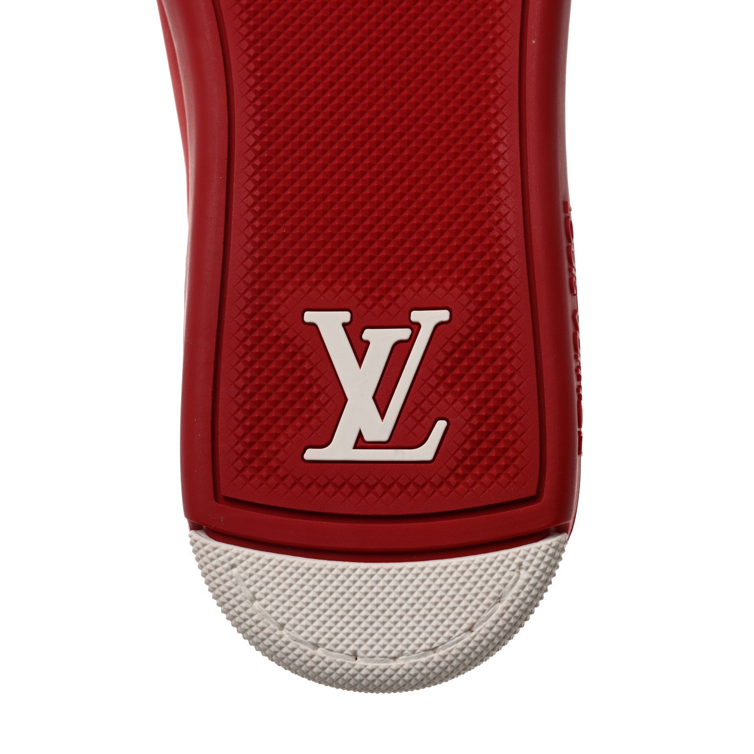 Louis Vuitton Suede Mens Americas Cup Slalom Sneakers 8 Red 6 of 8