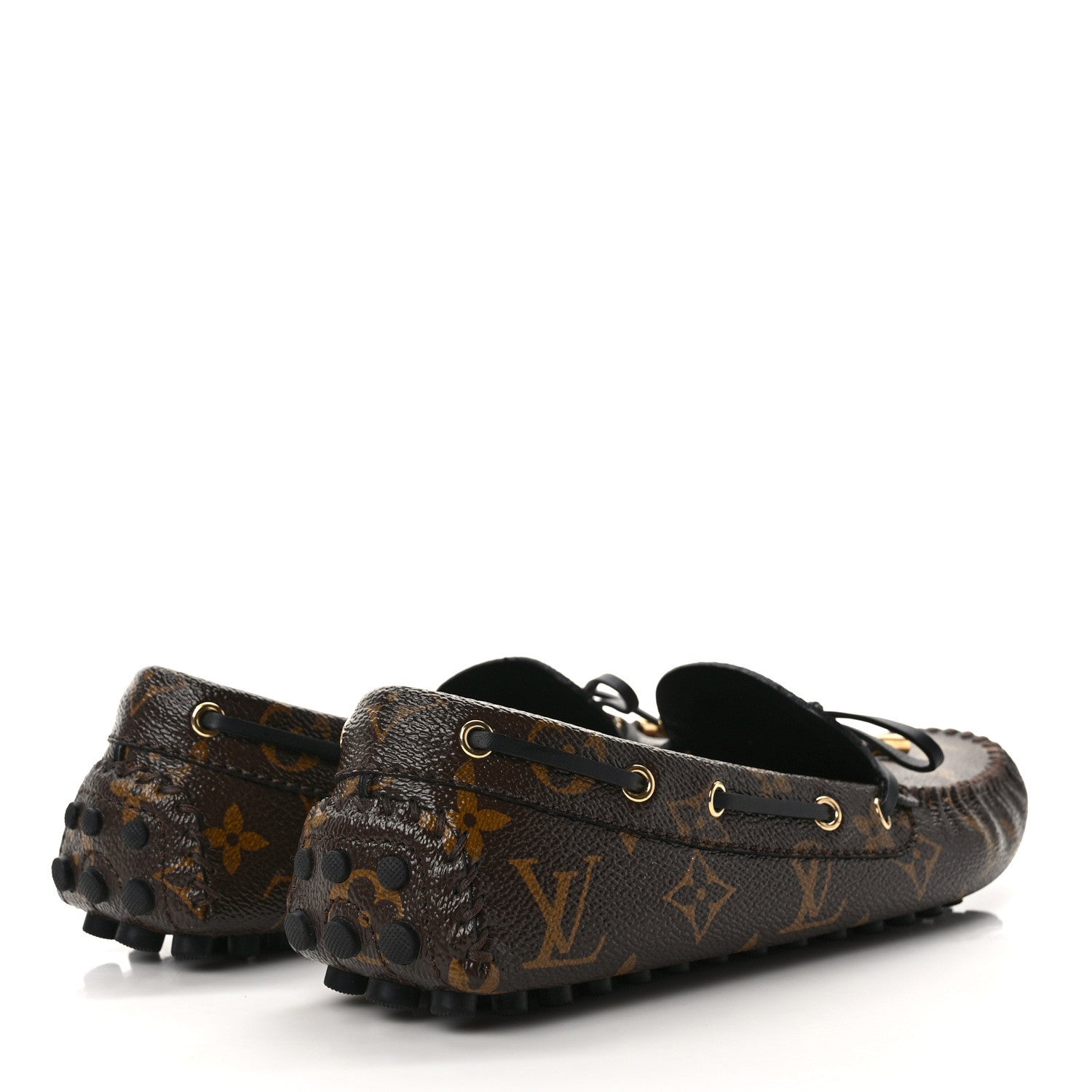 Louis Vuitton Patent Monogram Gloria Loafers 37.5 4 of 9