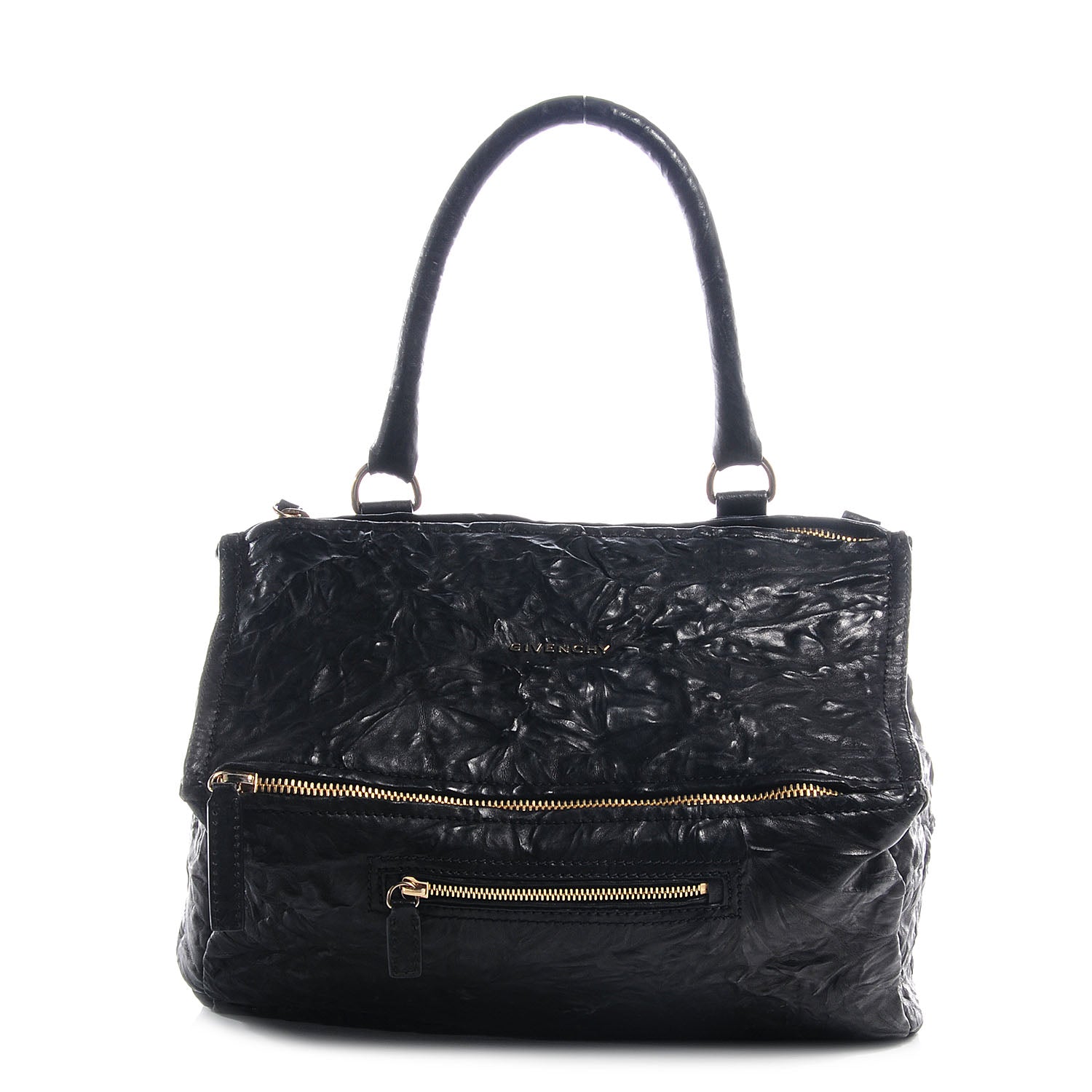Givenchy Tumbled Sheepskin Medium Pandora Bag Black 1 of 8