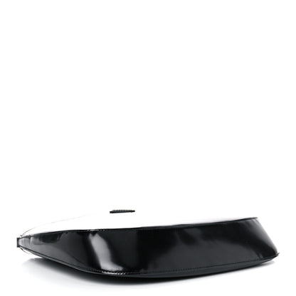 Prada Spazzolato Cleo Shoulder Bag Black 4 of 12