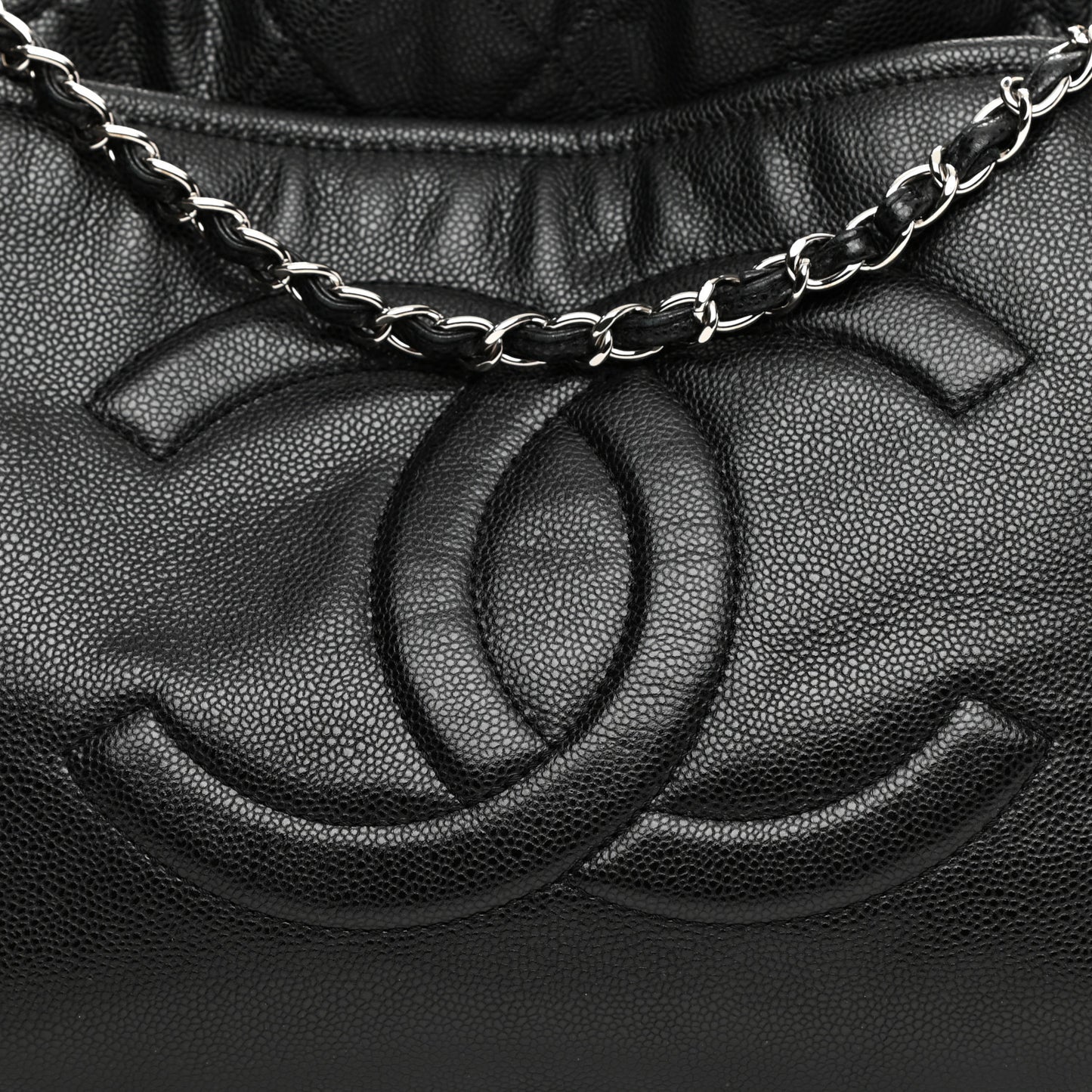 Caviar Timeless CC Soft Tote Black