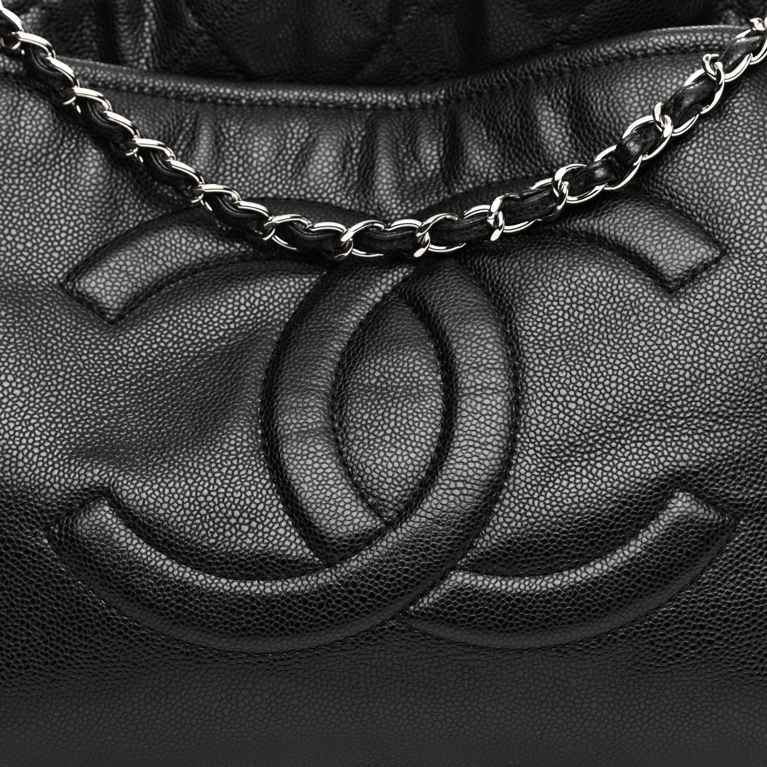 Chanel Caviar Timeless CC Soft Tote Black 8 of 11