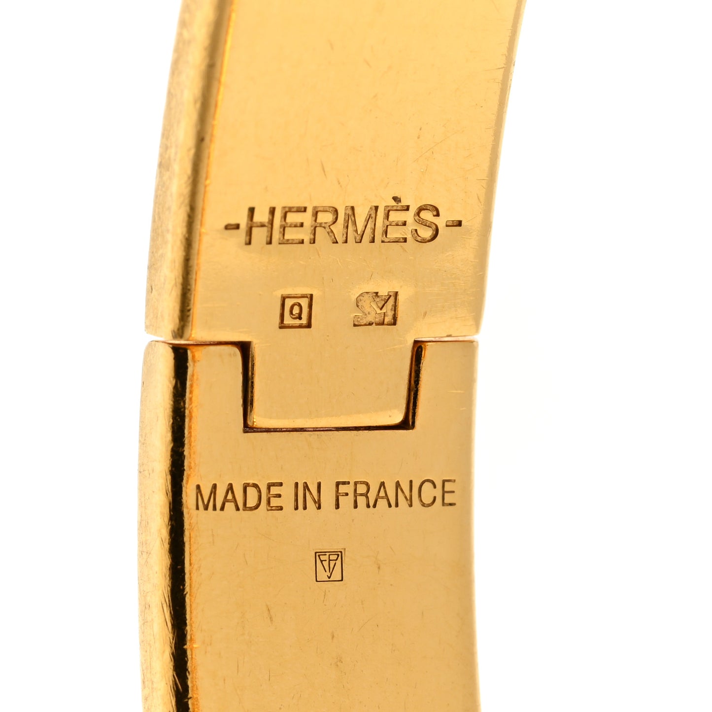 Enamel Narrow Clic Clac H Bracelet PM Orange