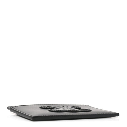 Celine Smooth Lambskin Triomphe Card Holder Black 4 of 7