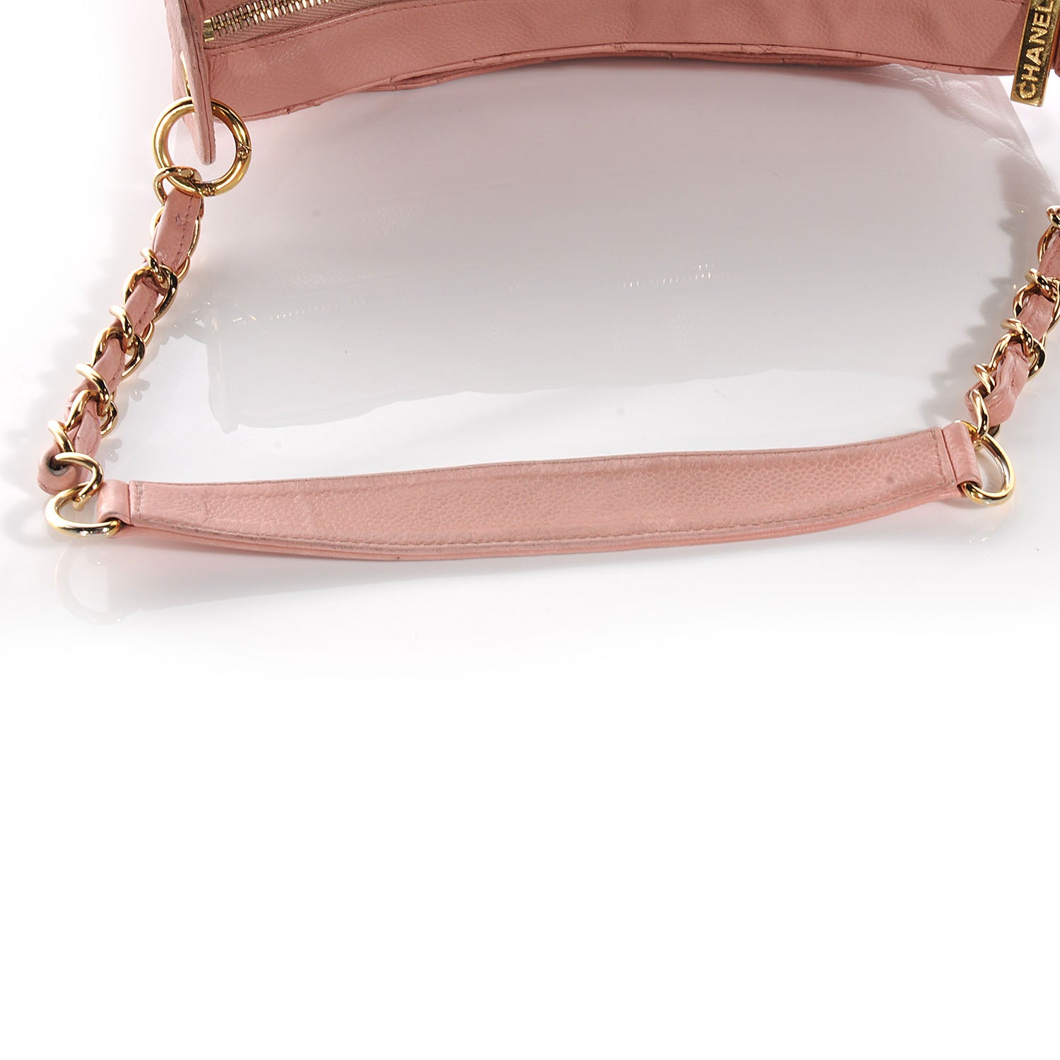 Chanel Caviar Shoulder Bag Pink 5 of 8