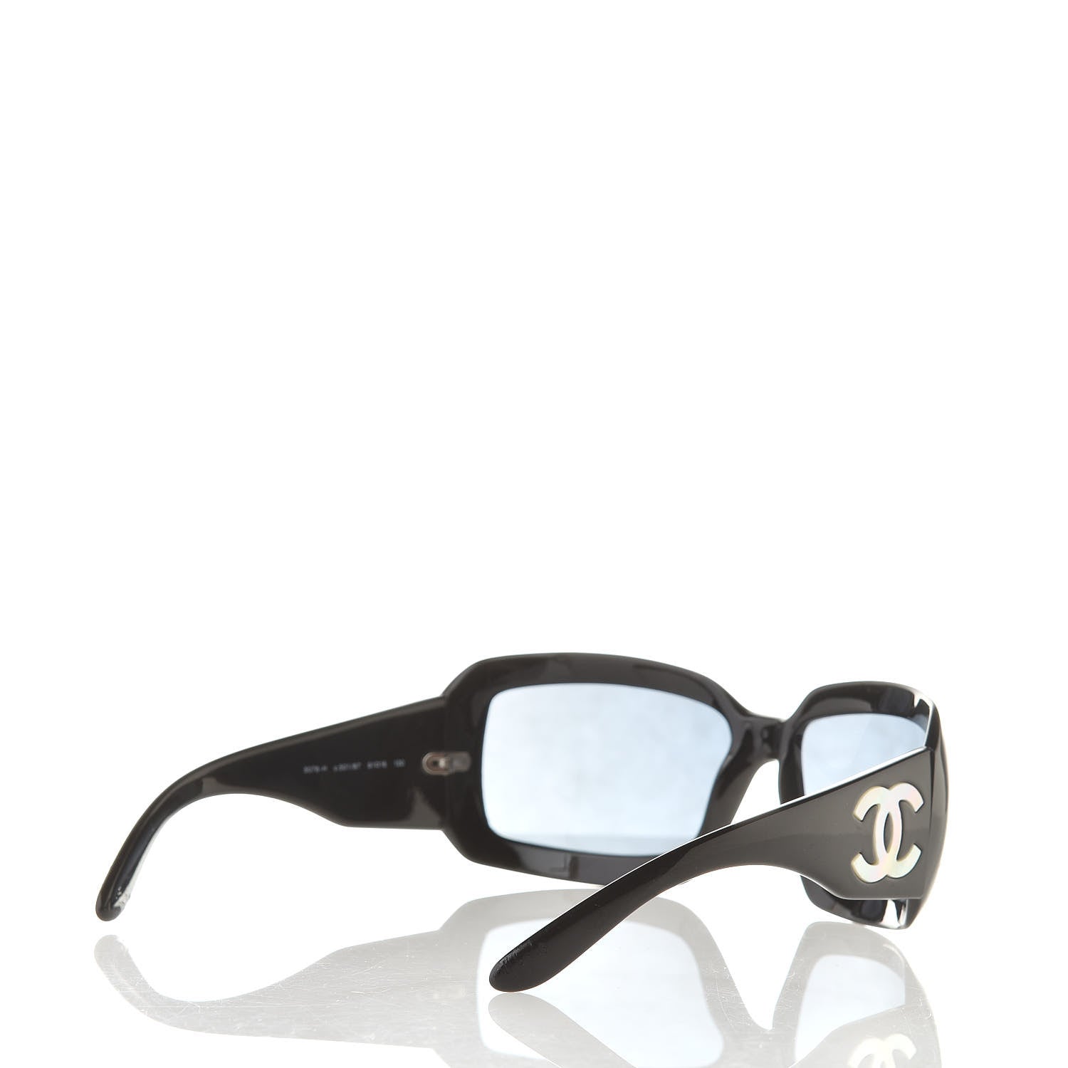Chanel Mother of Pearl CC Sunglasses 5076-H Black 3 of 7