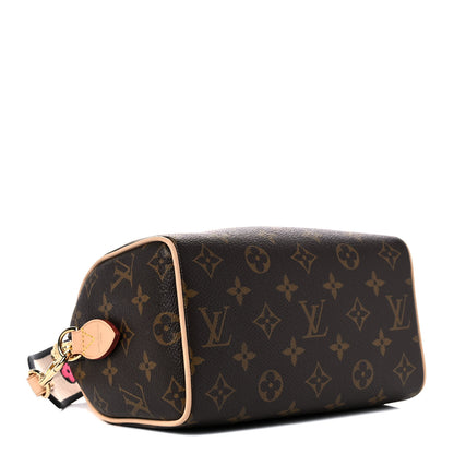 Louis Vuitton Monogram Speedy Bandouliere 20 Black 4 of 9
