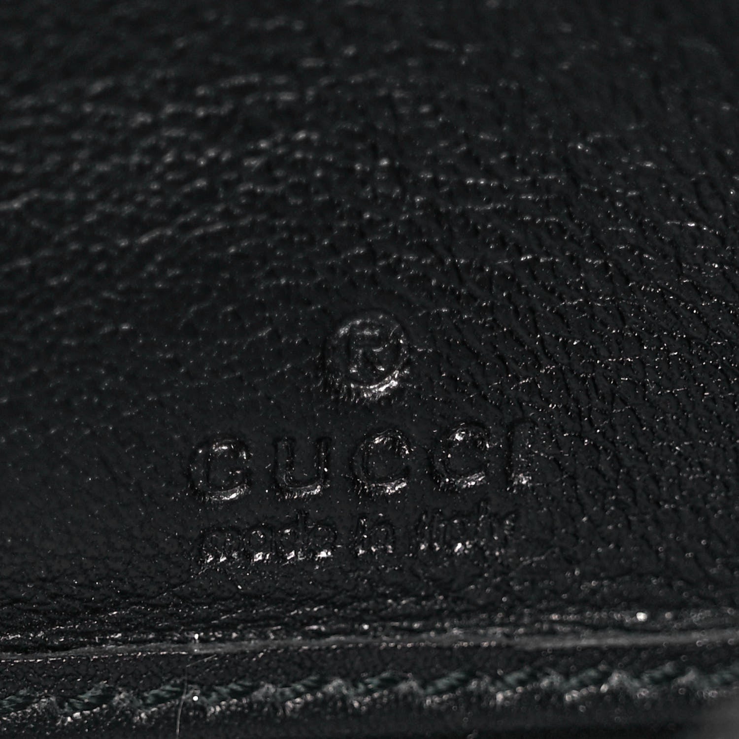 Gucci Patent Calfskin Large Soho Continental Wallet Black 6 of 9