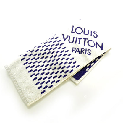 Louis Vuitton Cotton Damier Azur Gym Towel 5 of 6