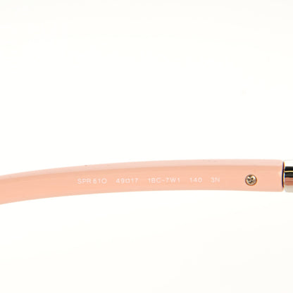 Prada Mirrored Dixie Sunglasses SPR 610 Pink 4 of 5